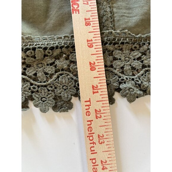 New Yest acid green grunge stretch pencil skirt lace fairy sz 8 vintage Y2K - Picture 12 of 15